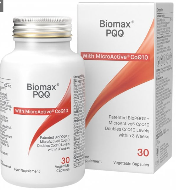 Coyne PQQ w CoQ10 300mg 30 Vcaps